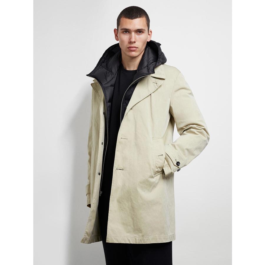 テンシー Ten C メンズ RAIN COAT OJJ 12oz レトロトレンチコート 