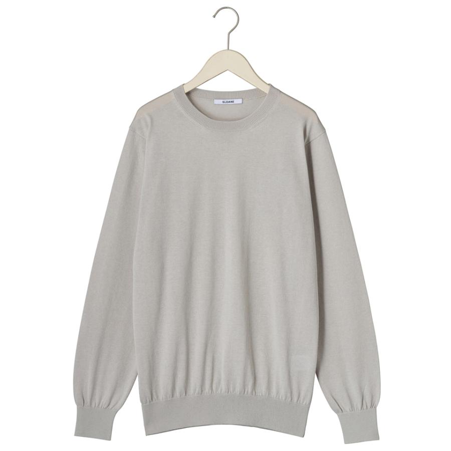 未使用タグ付き✨25SS SLOANE スローン18G 天竺 シルク ニット スローン SLOANE 春夏 ユニセックス メンズ レディース 18G天竺