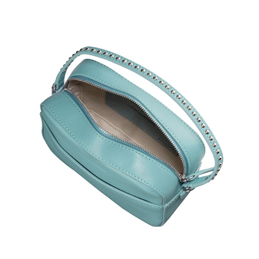ジェイアンドエムデヴィッドソン J&M Davidson レディース TOP HANDLE PEBBLE MINI トップ ハンドル ぺブル ミニ JADEの画像