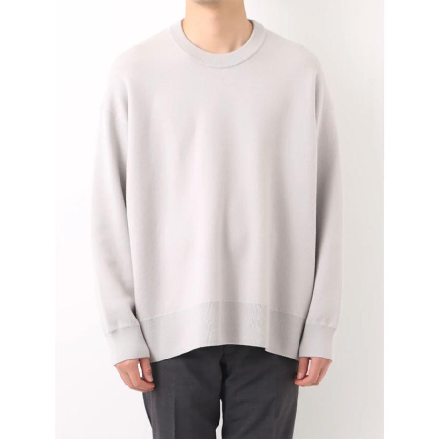 スローン SLOANE 秋冬 ユニセックス 12G天竺ダブルフェイス メリノ