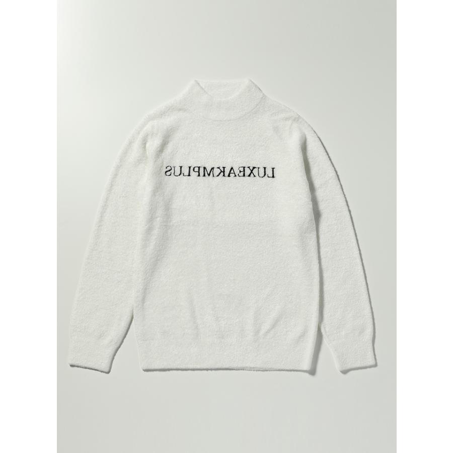 リュクスエイケイエムプラス LUXEAKMPLUS ゴルフ レディース FLUFFY KNIT モックネックフラッフィーニット LAKL-23024｜aimsgallery｜03