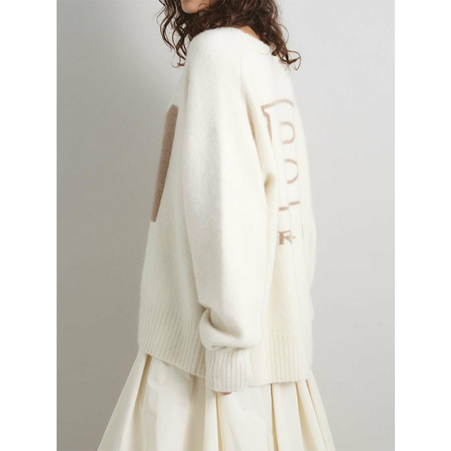 ブリル BRILL レディース インターシャロゴニット プルオーバー 142800