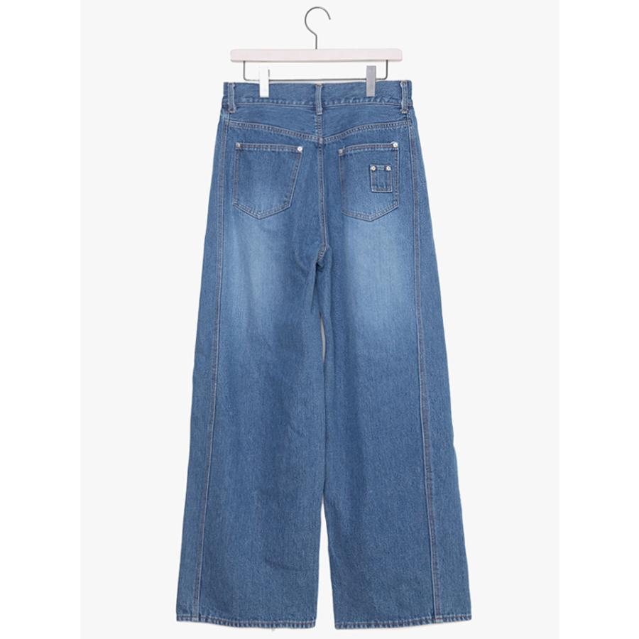 エズミ EZUMi レディース デニムタックワイドパンツ YESS25PA03