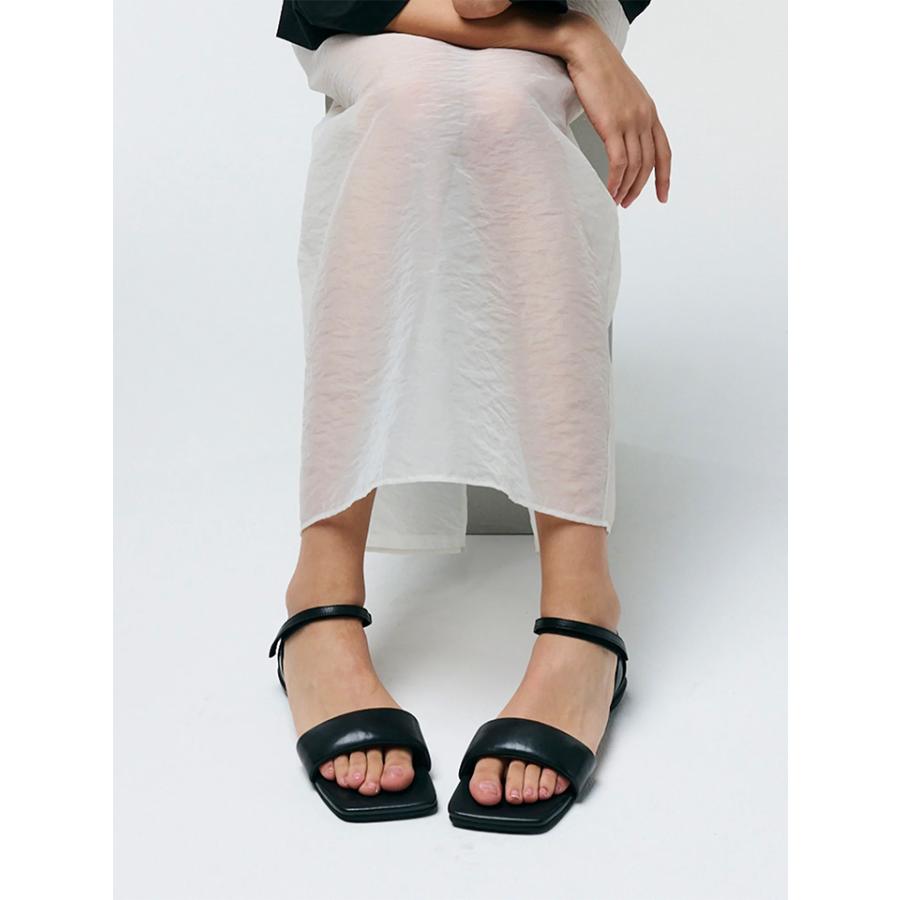 シーセイ SHISEI レディース MM PADDED SANDALS スクエアトゥ パデッド