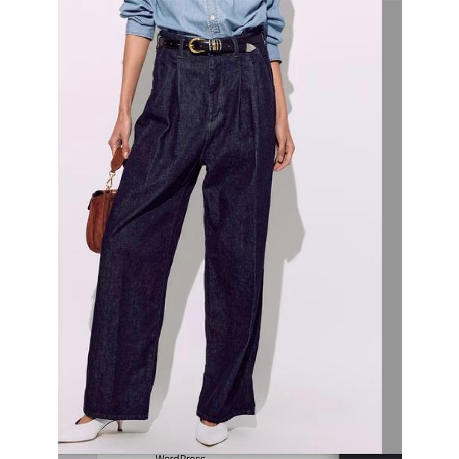 ブリル BRILL レディース DENIM デニム 2タックパンツ 252197