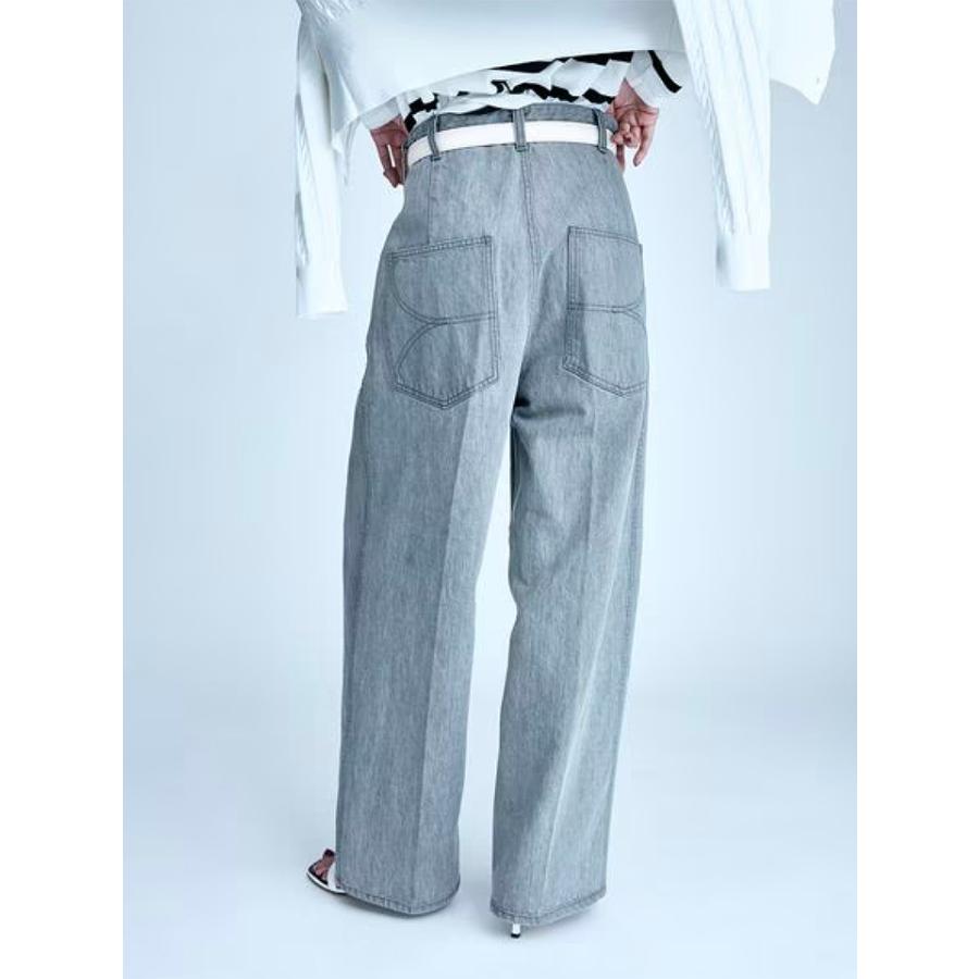 ブリル BRILL レディース DENIM デニム 2タックパンツ 252197