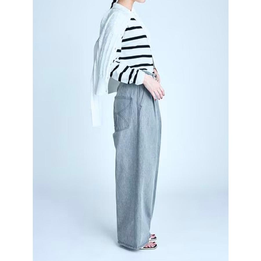ブリル BRILL レディース DENIM デニム 2タックパンツ 252197
