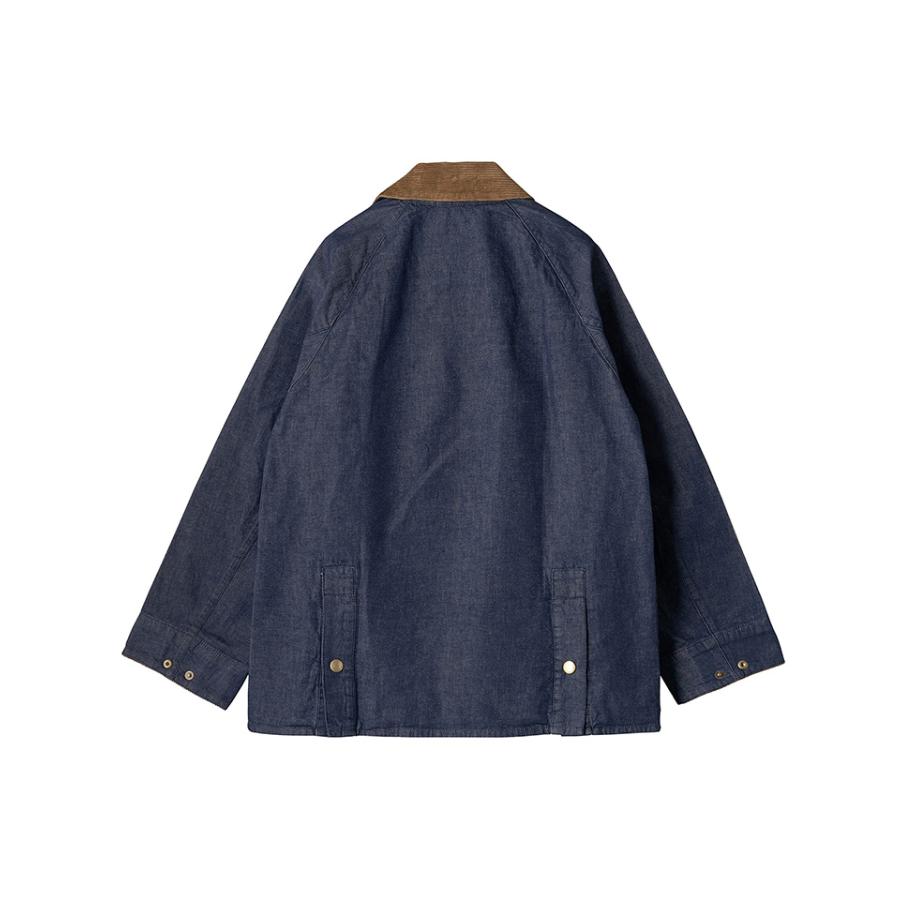Barbour (バブアー) メンズ OVERSIZE(OS) BEDALE DENIM CASUAL JACKET ビデイル デニム ジャケット MCA1104の画像