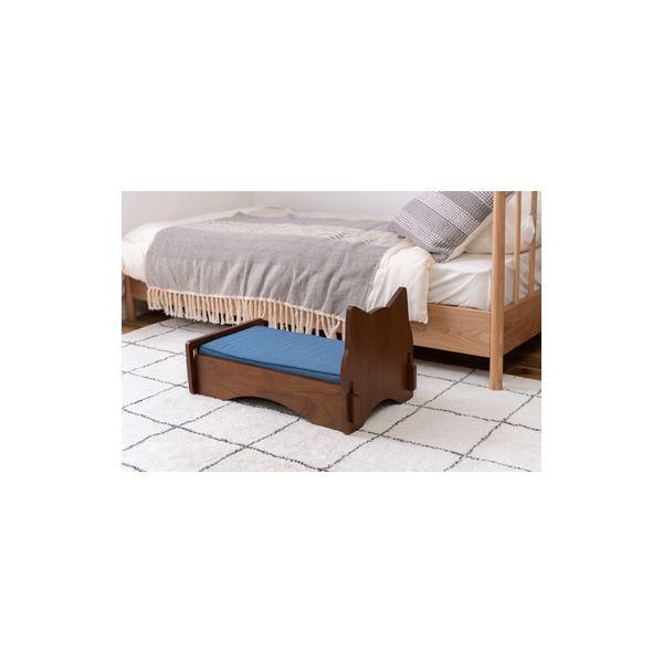 ペットベッド ブラウン 猫モチーフ 組立品 〔ペット用〕 ペットベッド 〔ペット用〕 Q1034286190(9120円)