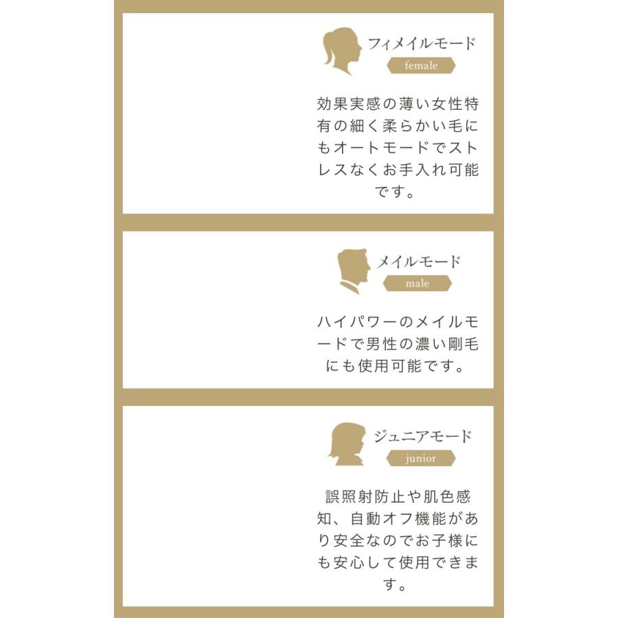 正規品 ビートツー スタンダードセット 脱毛器 脱毛 家庭用 メンズ VIO vio フェイス ワキ 子供 Biito2 男女兼用 | WiLLA | 10