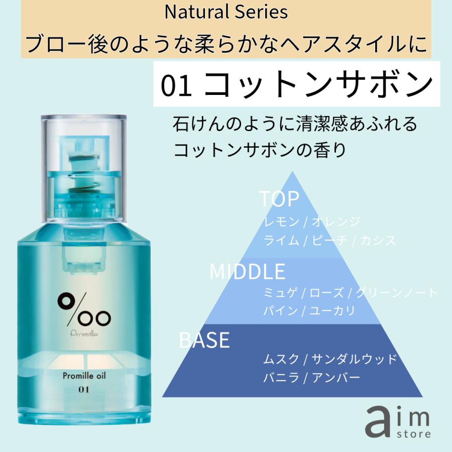 【選択式】プロミルオイル N 30ml ヘアオイル 浸透 保湿 天然由来 レイヤースタイル ウェーブスタイル ポンプ式 ヘアトリートメント アウトバス スタイリング剤 | Promille | 01