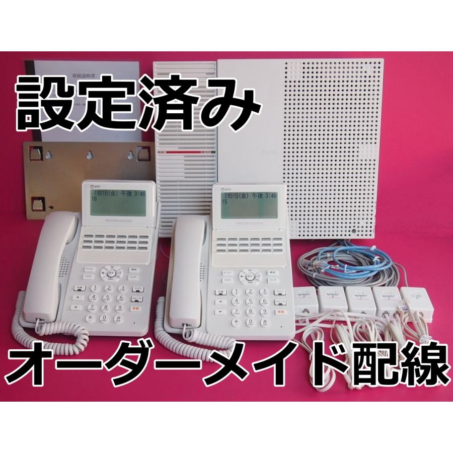 NTT ビジネスフォン N1 電話機2台 ☆ 設定済 オーダーメイド NTT ビジネスフォン N1 電話機2台 ☆ 設定済 オーダーメイド