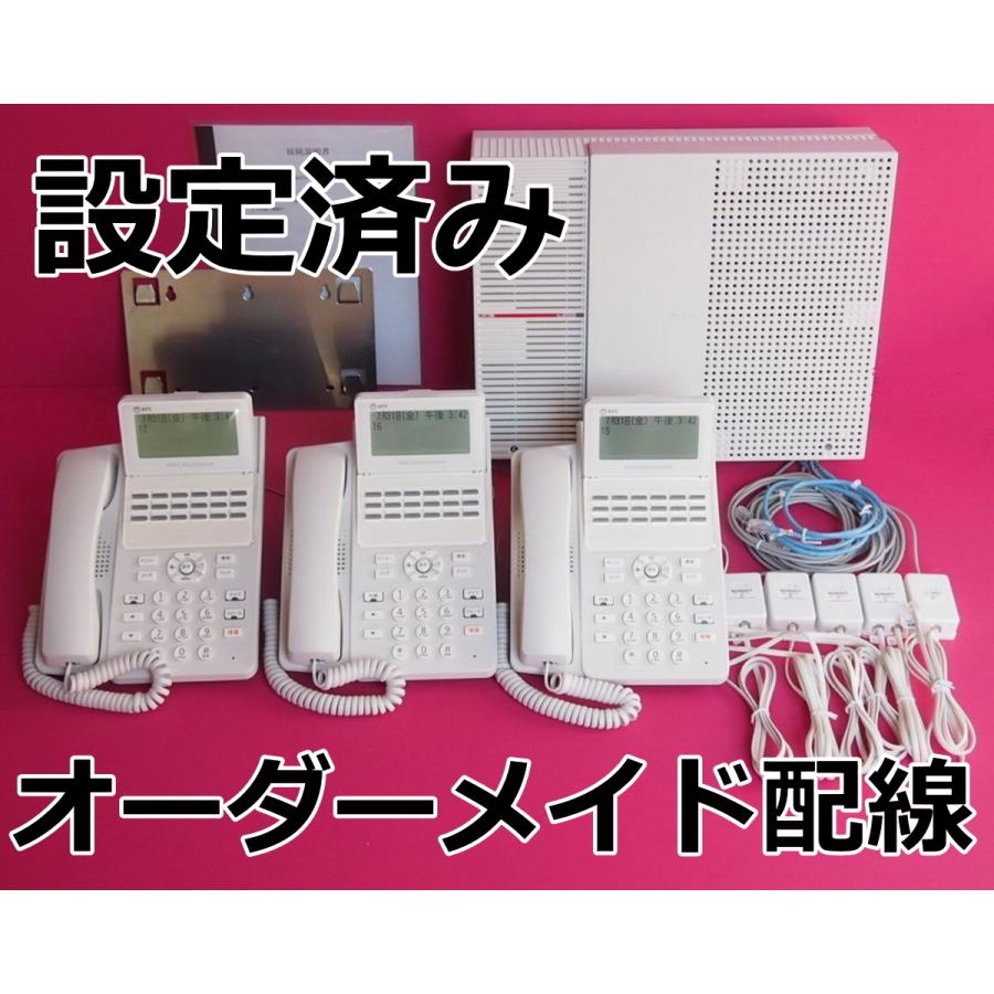 NTT ビジネスフォン N1 電話機3台 ☆ 設定済 オーダーメイド NTT ビジネスフォン N1 電話機3台 ☆ 設定済 オーダーメイド