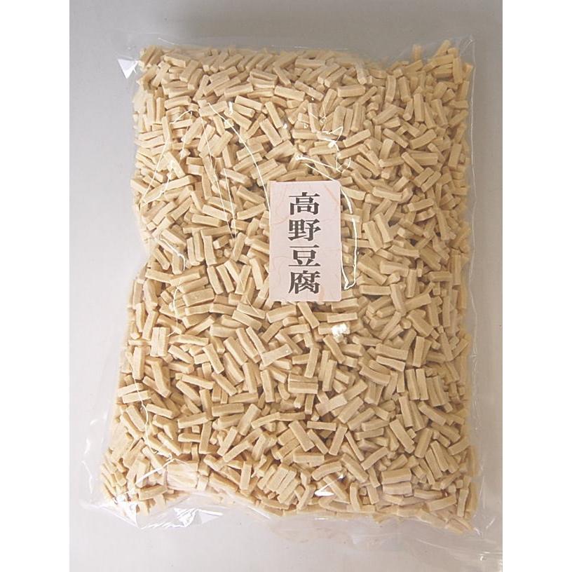 登喜和冷凍食品 鶴羽二重 こうや豆腐 細切りカット 500g / 税込11,000円以上で送料無料(北海道、沖縄、一部地方除く)|aimu|02
