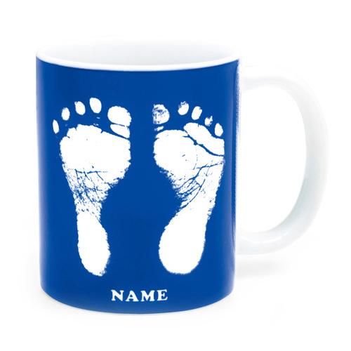 【ai mug｜生まれた時の記録が詰まったマグカップ】 手形 足形 名入れ オリジナルマグカップ  誕生日  赤ちゃん 敬老の日 母の日 父の日 出産記念 お祝い |  | 07