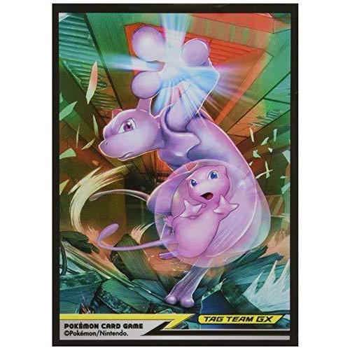 ポケモンカードゲーム デッキシールド ミュウツー＆ミュウ TAG TEAM GX