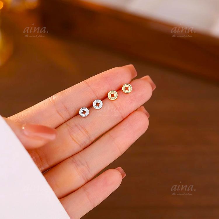 ピアス レディース シルバー仕上げ 18金仕上げ キャット 小さい 小さめ 両耳用 スタッドピアス セカンドピアス プチプラ 送料無料 | ブランド登録なし | 03