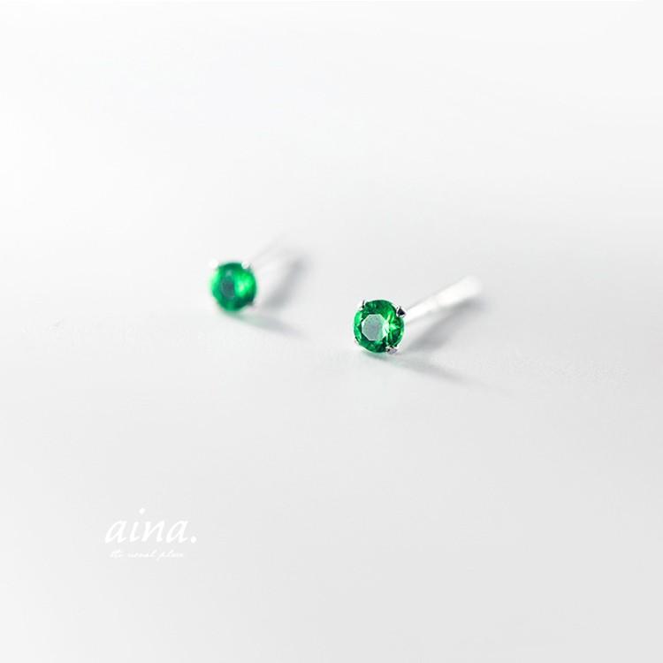 ピアス レディース 金属アレルギー対応 ニッケルフリー SV925 プラチナ仕上げ 18金仕上げ 1粒 一粒 10カラー 小さい 小さめ 両耳用 20代 30代 40代 送料無料 | ブランド登録なし | 13