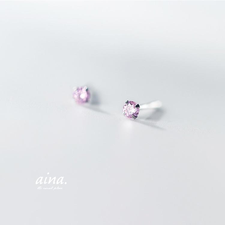 ピアス レディース 金属アレルギー対応 ニッケルフリー SV925 プラチナ仕上げ 18金仕上げ 1粒 一粒 10カラー 小さい 小さめ 両耳用 20代 30代 40代 送料無料 | ブランド登録なし | 15