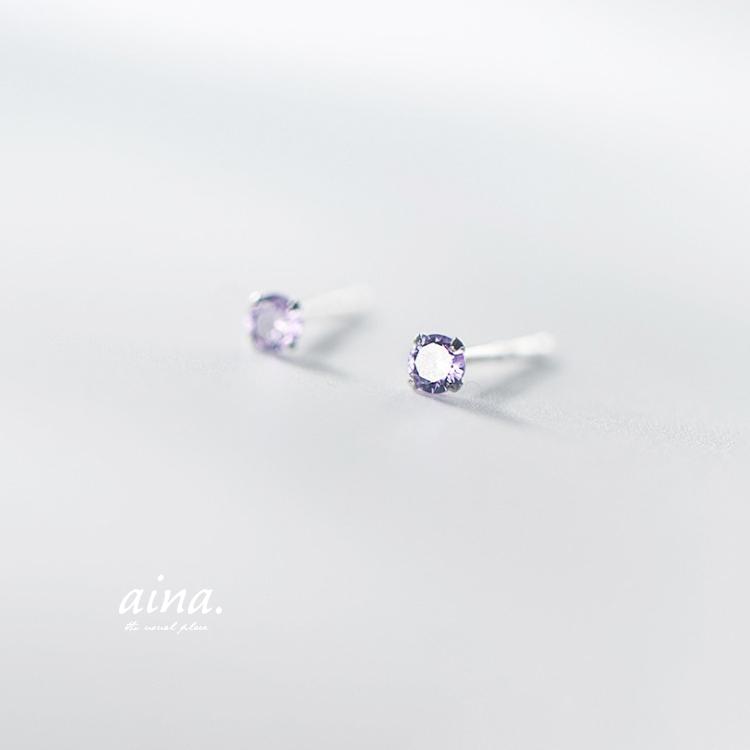 ピアス レディース 金属アレルギー対応 ニッケルフリー SV925 プラチナ仕上げ 18金仕上げ 1粒 一粒 10カラー 小さい 小さめ 両耳用 20代 30代 40代 送料無料 | ブランド登録なし | 16