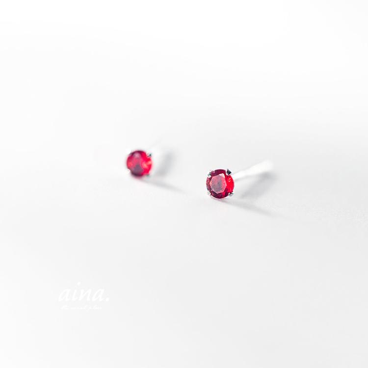 ピアス レディース 金属アレルギー対応 ニッケルフリー SV925 プラチナ仕上げ 18金仕上げ 1粒 一粒 10カラー 小さい 小さめ 両耳用 20代 30代 40代 送料無料 | ブランド登録なし | 17