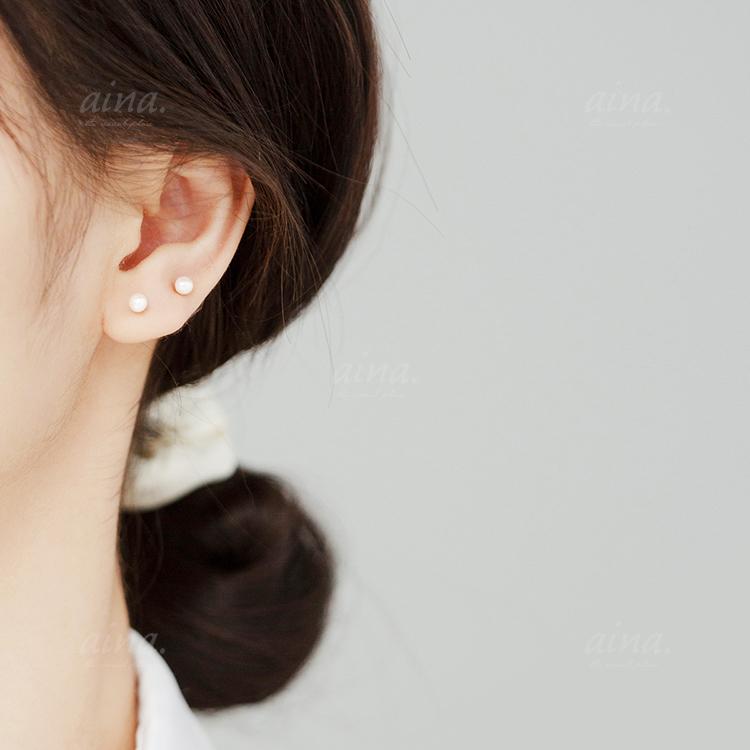 パールピアス ピアス パール 真珠 レディース 金属アレルギー