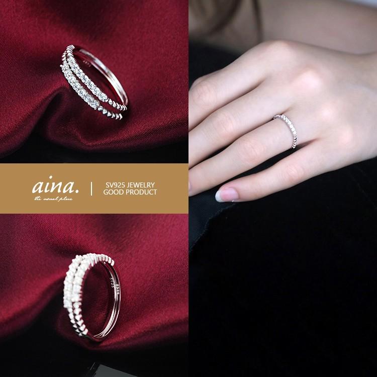 指輪 リング レディース ピンキーリング シンプルリング プラチナ仕上げ シンプル おしゃれ シルバー925 シルバーリング Sv925 ダイヤモンドcz Ris C15 Aina 通販 Yahoo ショッピング