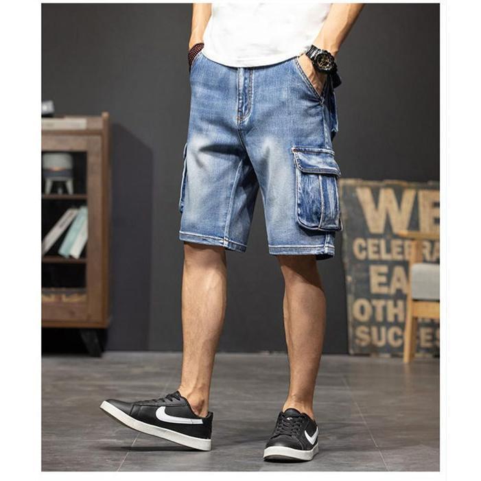 BASISBROEK デニムハーフパンツ 新作 GENBA 現場服 ハーフパンツ 2815 春夏 デニム｜作業服・作業着の