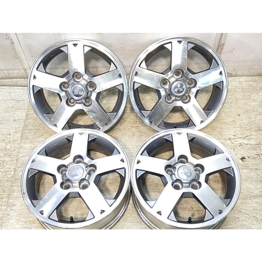 中古ホイール 4本 三菱純正 15x5.5 46 114.3-5穴 中古アルミホイール 
