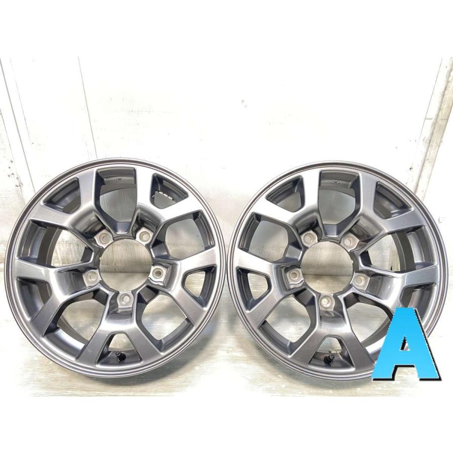 中古ホイール 2本 スズキ純正 15x5.5 5 139.7-5穴 中古アルミホイール 