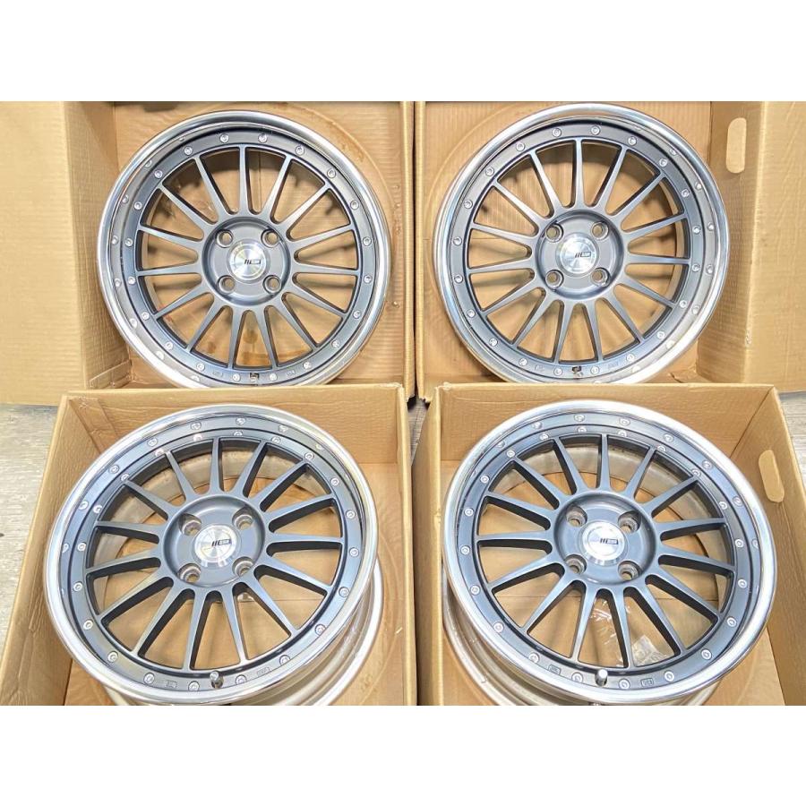 SSR TF1R 16インチ9.5J+32 ホイール4本set 中古ホイール 4本 SSRプロフェッサーTF1-R 16x7.0 32 100-4穴
