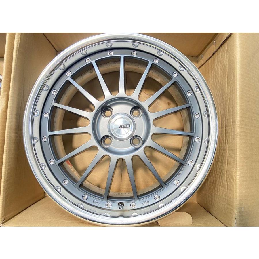 SSRプロフェッサーtf1 pcd100 超値下げ中！ 中古ホイール 4本 SSRプロフェッサーTF1-R 16x7.0 32 100-4穴 中古