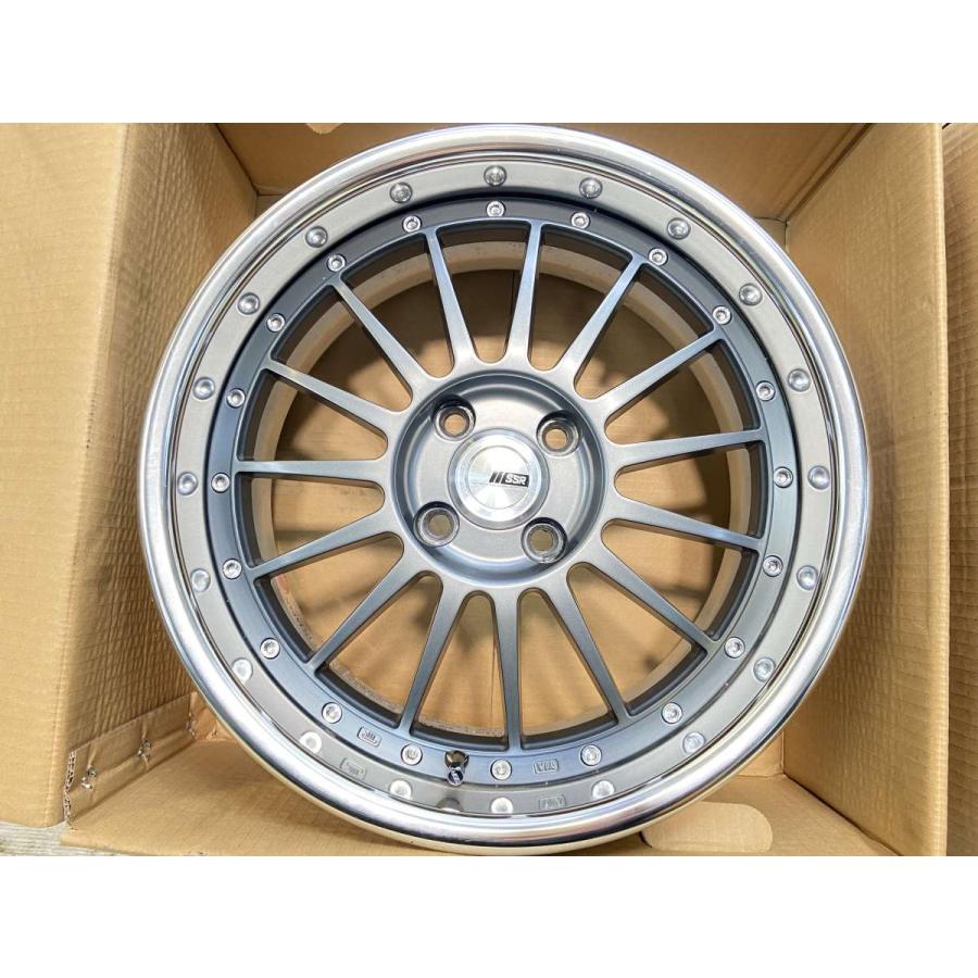 中古ホイール 4本 SSRプロフェッサーTF1-R 16x7.0 32 100-4穴 中古