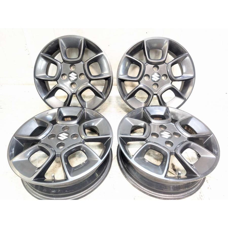 中古ホイール 4本 スズキ純正 16x5.0 40 100-4穴 中古アルミホイール