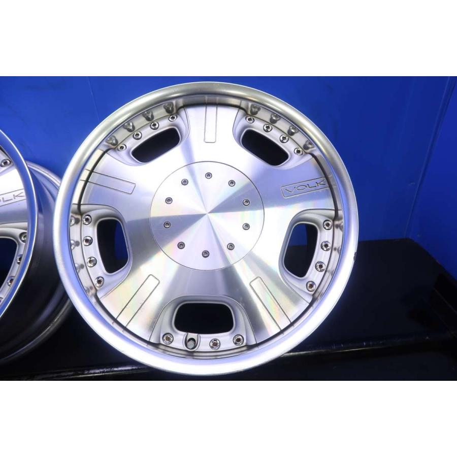 中古ホイール 4本 RAYS VOLK DD ディッシュ 17x8.0 44 114.3-5穴 中古