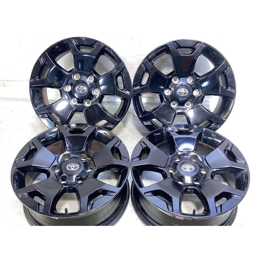 中古ホイール 4本 トヨタ純正 18x7.5 30 139.7-6穴 中古アルミホイール