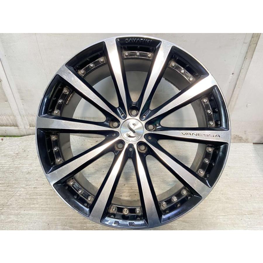 中古ホイール 4本 VANESSA 19x8.0 35 114.3-5穴 中古アルミホイール 