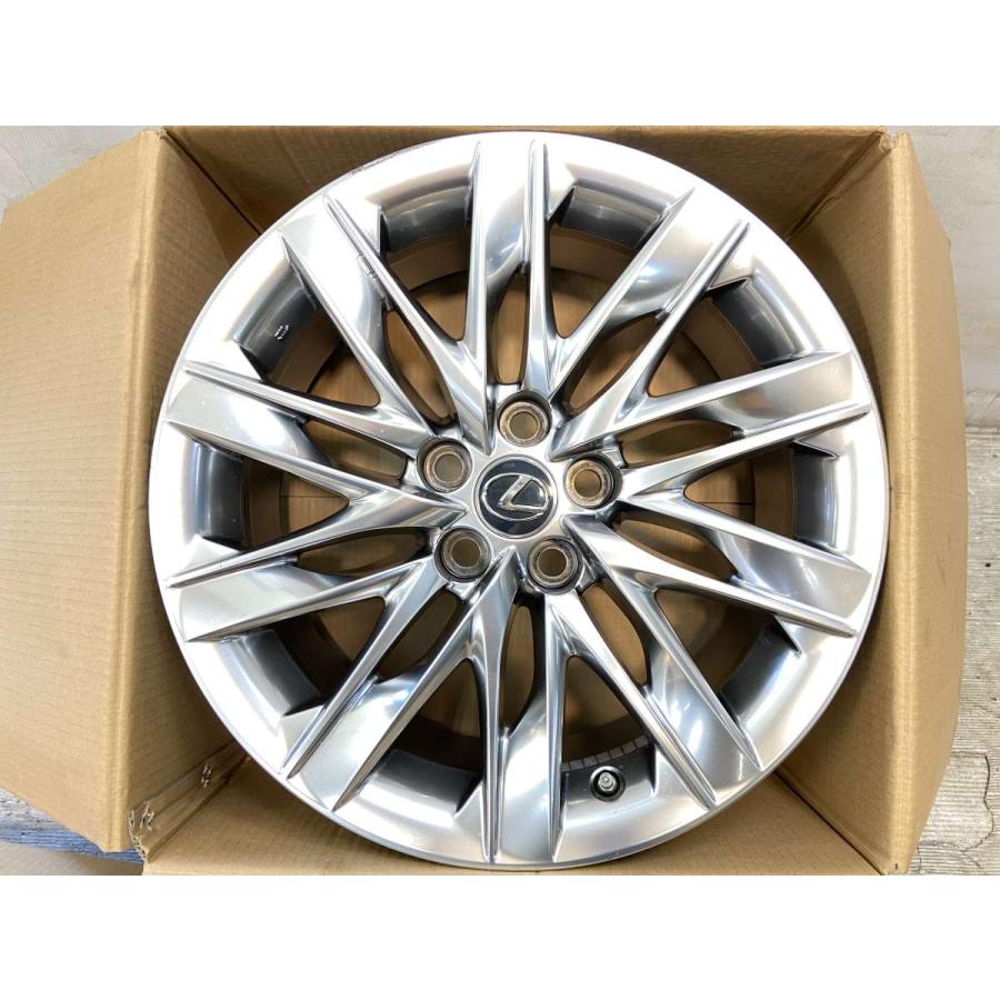 レクサスES　純正ホイール19インチ① ※①〜④一括購入のみ（1本単位　不可） レクサスES 純正ホイール19インチ① ※①〜④一括購入のみ（1本