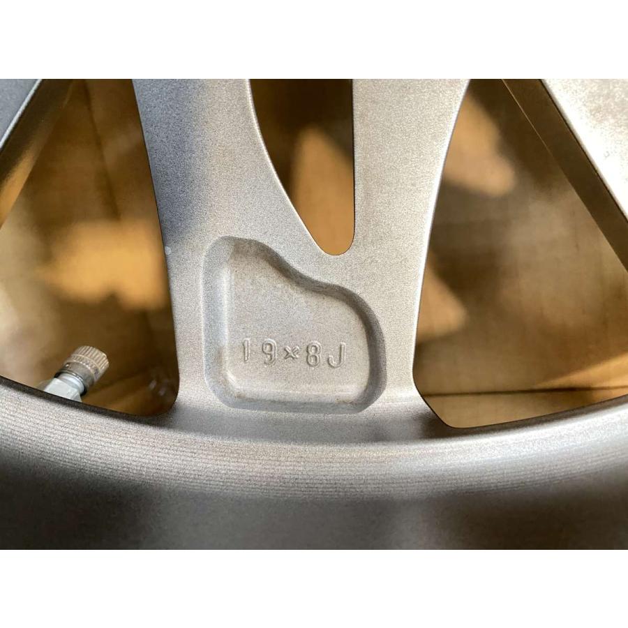 中古ホイール 4本 レクサス純正 19x8.0 25 120-5穴 中古アルミホイール