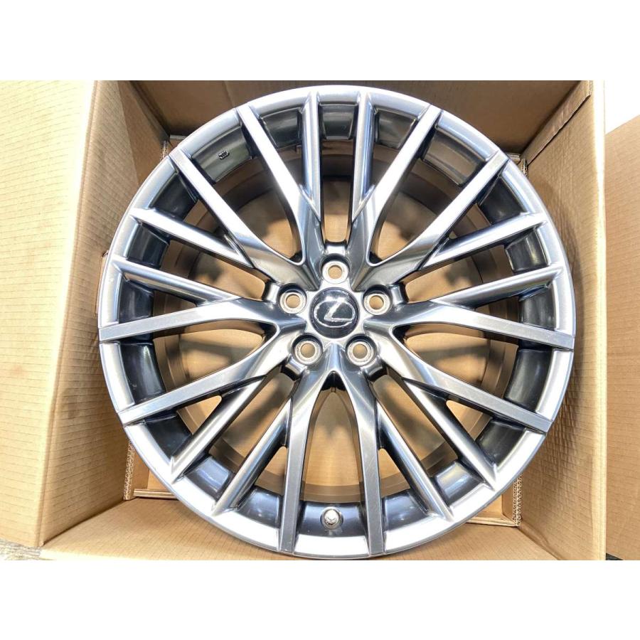 中古ホイール 4本 レクサス純正 20x8.0 30 114.3-5穴 中古アルミ