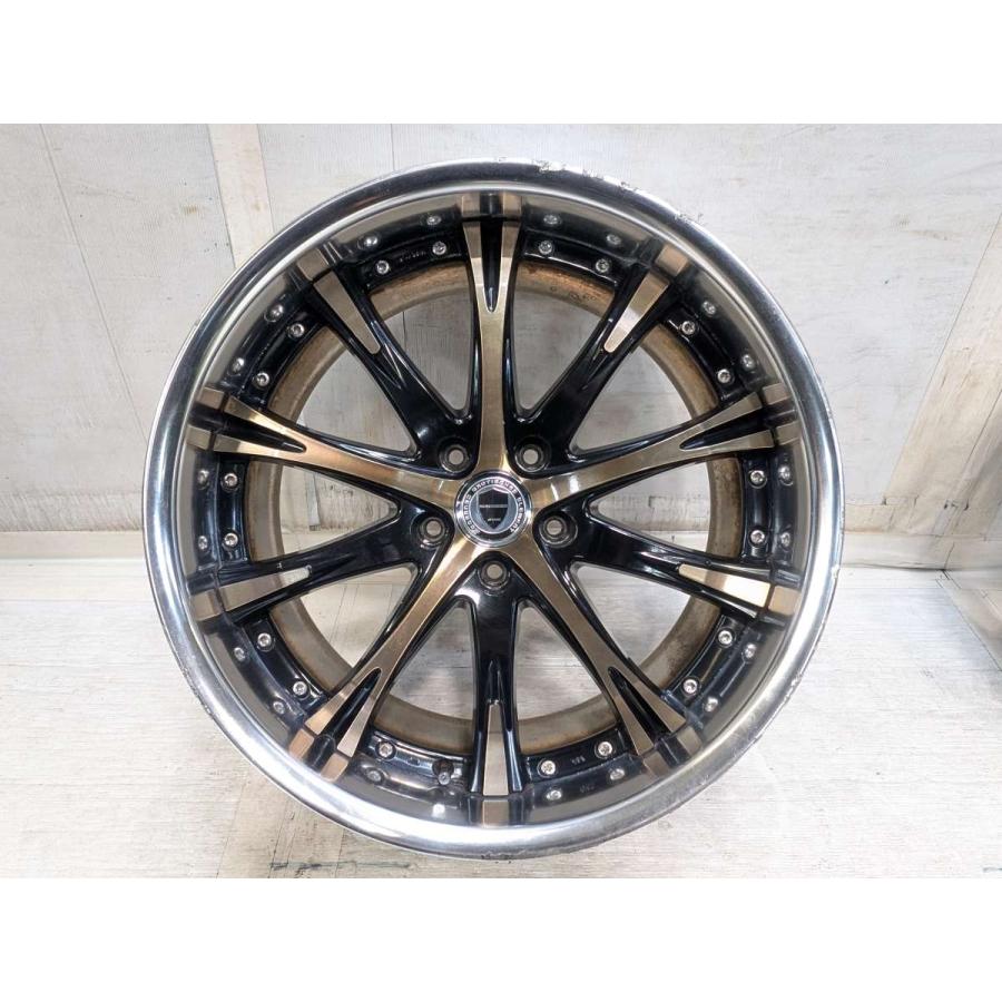 中古ホイール 4本 WORK シュバートSC4 20x8.5 35 114.3-5穴 中古アルミ