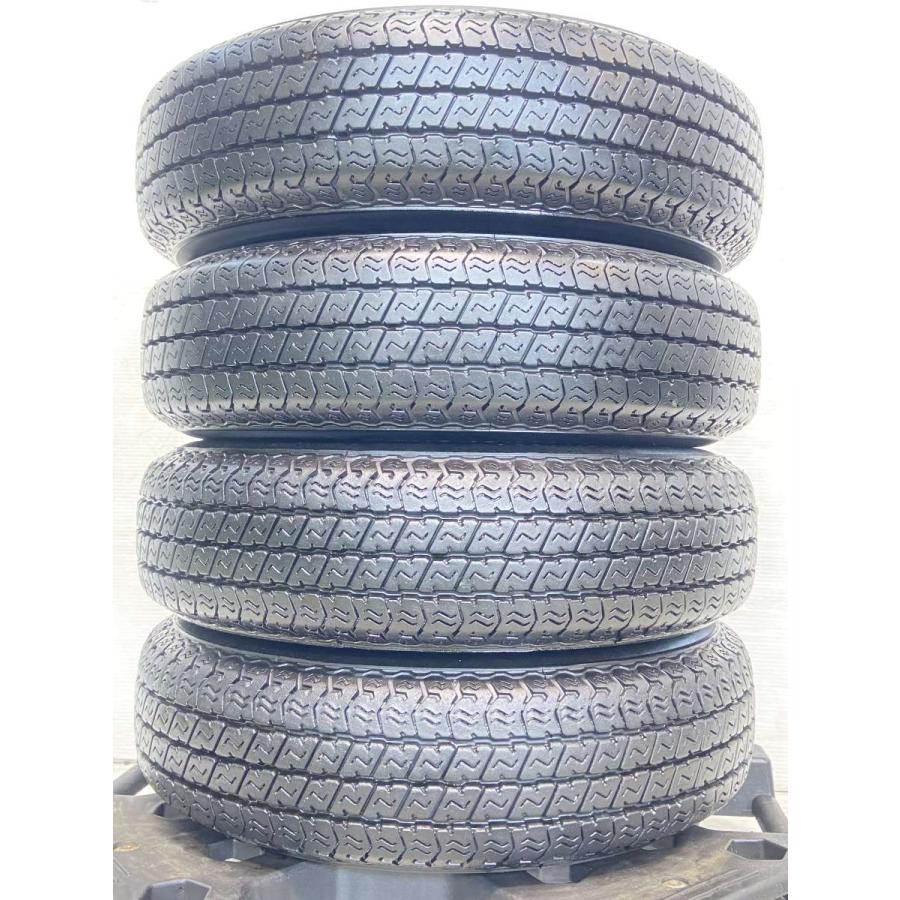 中古タイヤ サマータイヤ ホイールセット 4本セット 145/80R12 80/78 