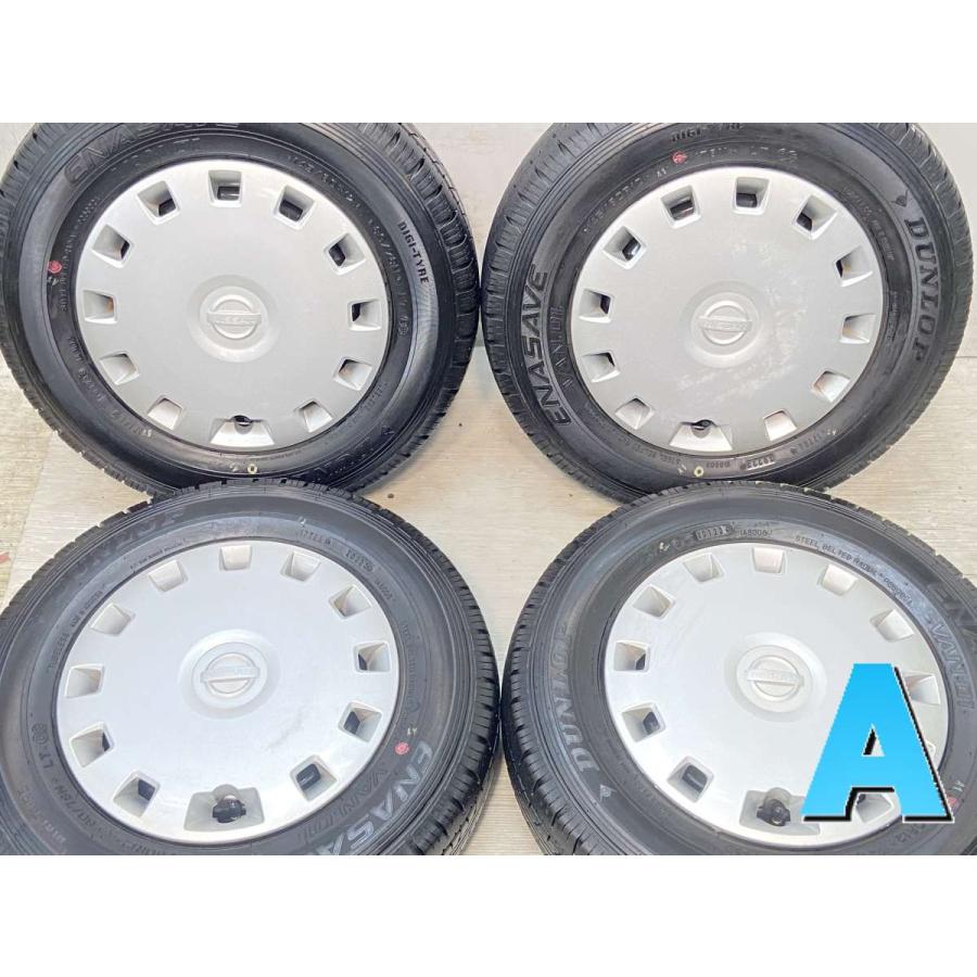 中古タイヤ サマータイヤ ホイールセット 4本セット 145/80R12 80/78LT  