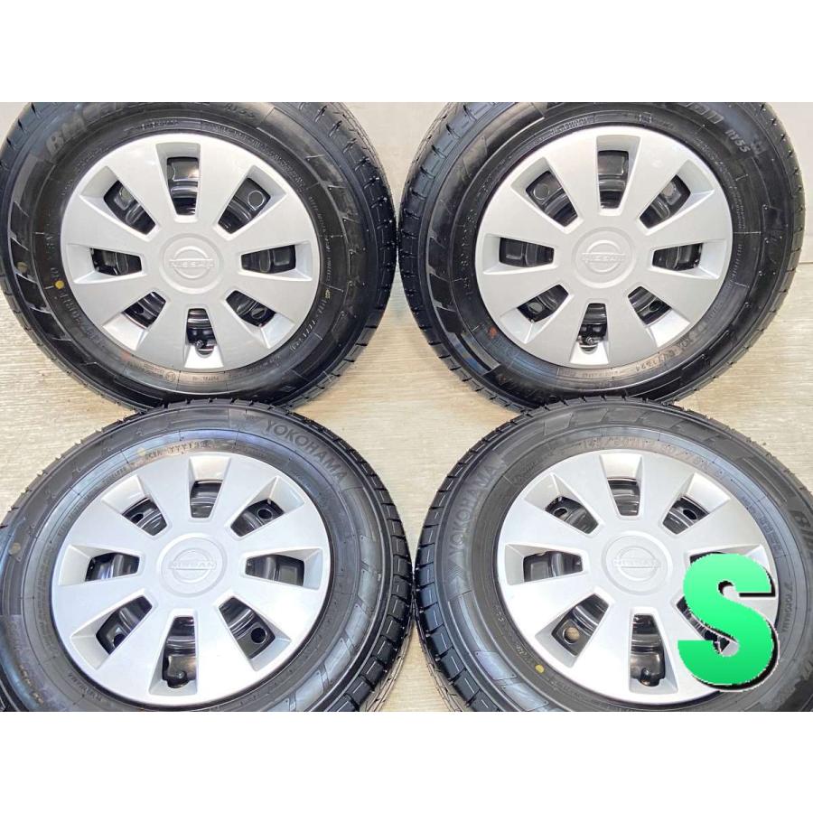 中古タイヤ サマータイヤ ホイールセット 4本セット 145/80R12 80/78LT 