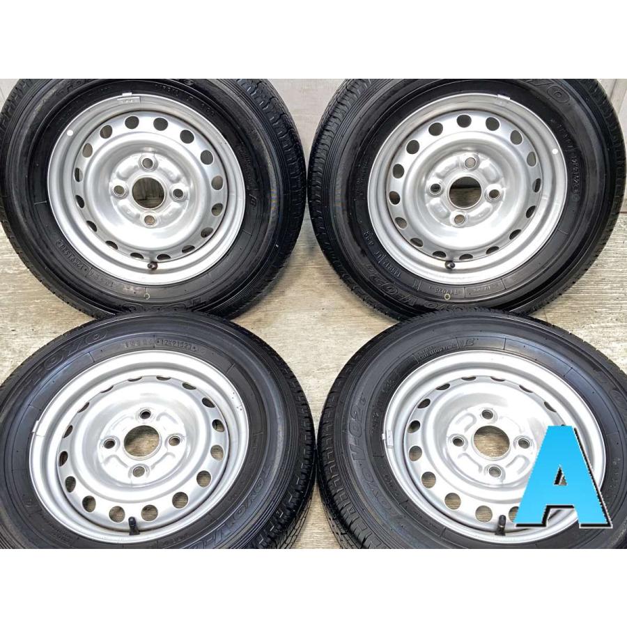 再出品！！145R12  中古夏タイヤホイール4本set 145R12 中古夏タイヤホイール4本set
