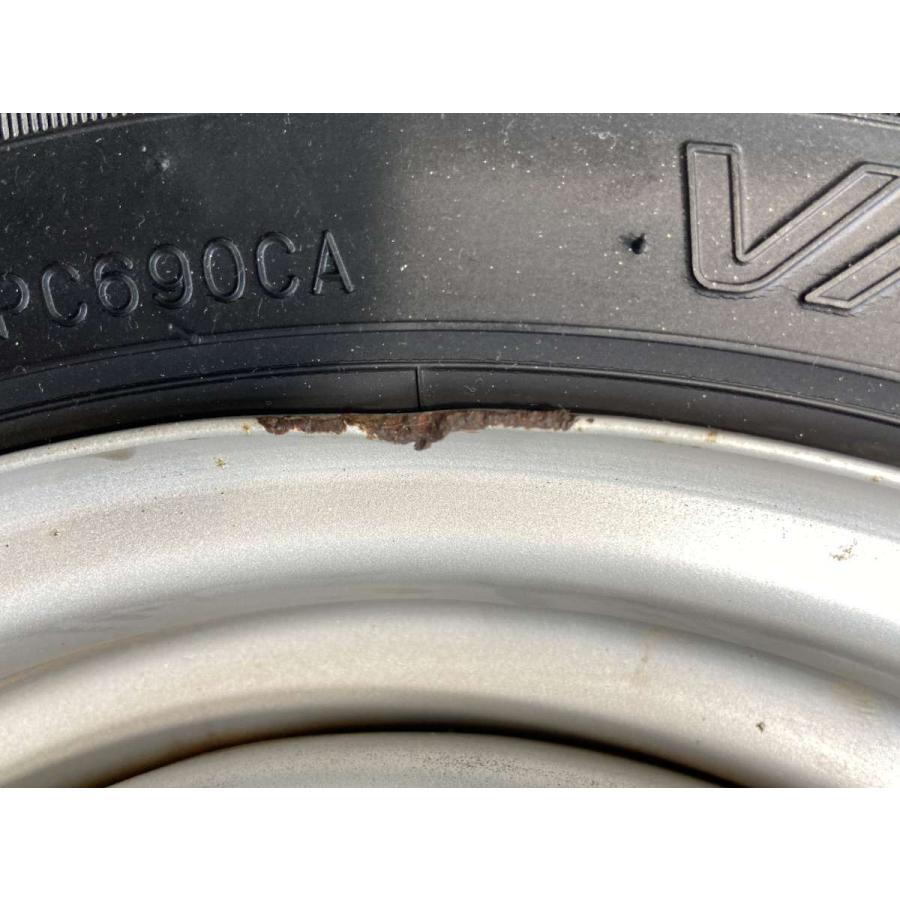 DUNLOP（ダンロップ） 中古タイヤ サマータイヤ ホイールセット 4本 