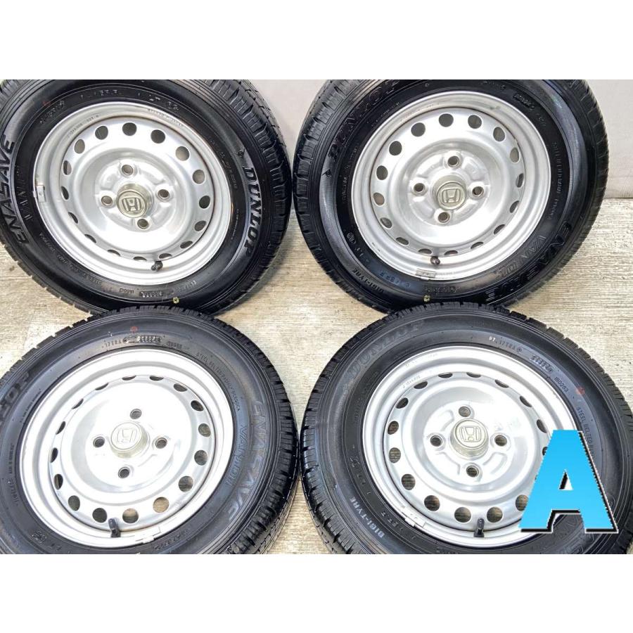 DUNLOP 中古タイヤ サマータイヤ ホイールセット 4本セット