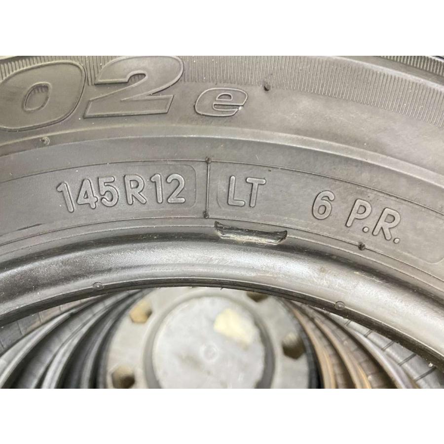 TOYO TIRES 中古タイヤ サマータイヤ 4本セット 145R12 6PR