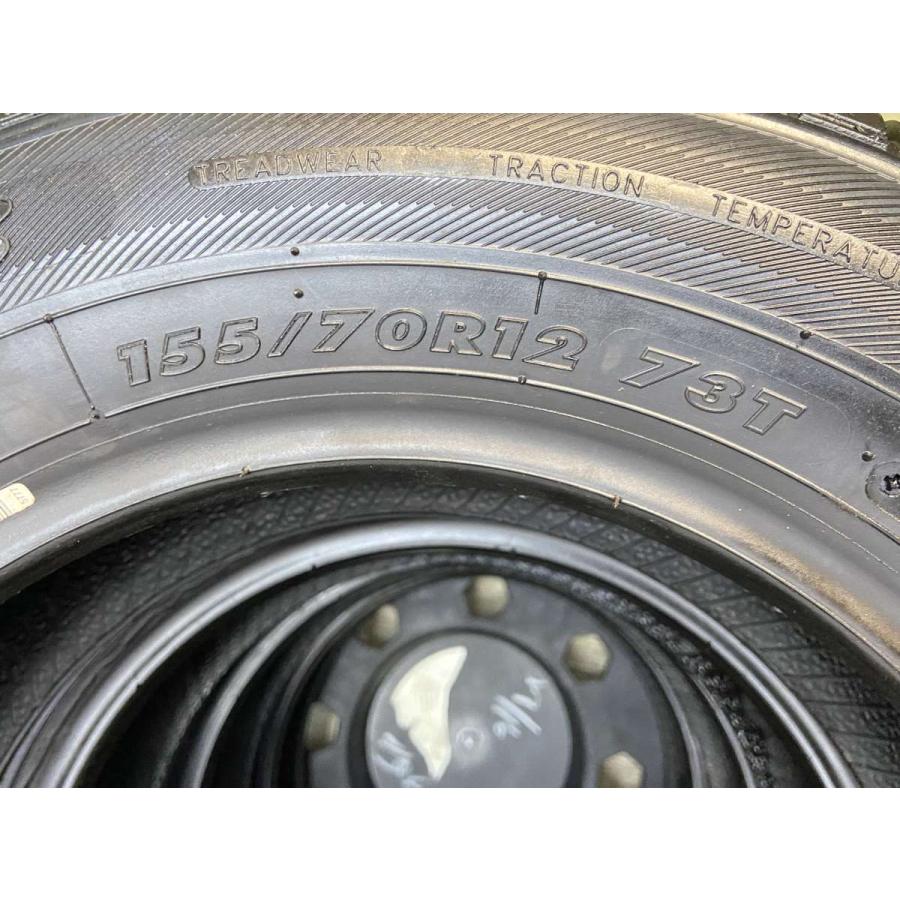 中古タイヤ サマータイヤ 4本セット 155/70R12 MAXTREK GENO G3 