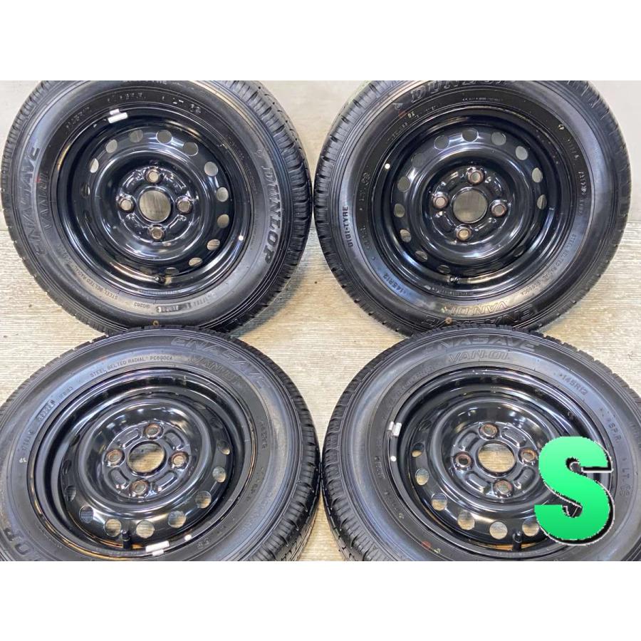 DUNLOP（ダンロップ） 中古タイヤ サマータイヤ ホイールセット 4本 
